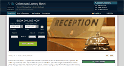 Desktop Screenshot of colosseumluxuryhotelcapetown.com